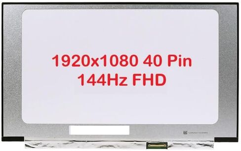شاشة بديلة LCD جديدة 15.6 بوصة LM156LF2F01 144 هرتز FHD 1920x1080 40 دبوس غير لامع متوافقة مع LM156LF2F03/N156HRA-EA1 لتطبيق الكمبيوتر المحمول/الشاشة/الشاشة/LCD in Saudi Arabia