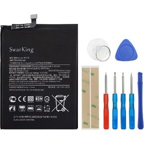 Replacement Battery Compatible with BN55 Redmi Note 9S Note9S M2003J6A1G with Toolkit