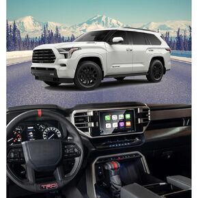 for 2022 2023 2024 T *oyota Sequoia 8 Inch Tempered Glass Screen Protector 2023 2024 Corolla/RAV4/Highlander/Tundra/Venza Protective Film Anti-Glare Accessories LCD Touchscreen