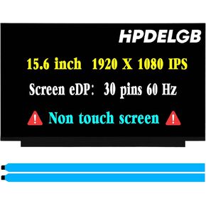 Screen Replacement for HP Zbook Fury for Studio G7 G8 lcd Screen Replacement 30 pin FHD 1920x1080 IPS LCD LED Display with Tools Non Touch Screen