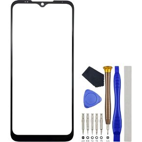 6.5" External Screen Glass Replacement for Motorola Moto G Play 2021 XT2093-3 XT2093-DL XT2093DL Black