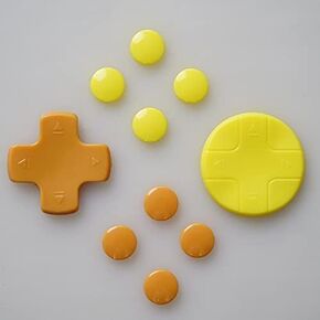 ABXY Button Sticker D-pad Move Direction Key Cross Button Cover Cap Thumb for Nintendo Switch NS Joy-con Controller (Color 12)