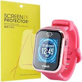 Compatible for VTech KidiZoom Smartwatch DX3 Screen Protector, Lamshaw [6 Pack] Full Coverage TPU Clear Film Compatible for VTech KidiZoom Smartwatch DX3 (6 Pack)