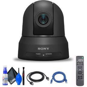 Sony SRG-X120 1080p PTZ Camera with HDMI, IP & 3G-SDI Output (Black) (SRG-X120) + Ethernet Cable + Cleaning Kit - Bundle (Renewed)