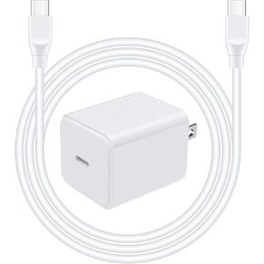 Pixel 8 7a Fast Charger for Google Pixel 9 Pro XL 8 Pro 7a Fold 7 Pro 6a 6 5a 5 4a 4 XL 3a 3,20W Fast USB C Wall Charger PD Power Adapter+6ft Type C to C Cable for Samsung Galaxy S24 S23 S22 S21 A53