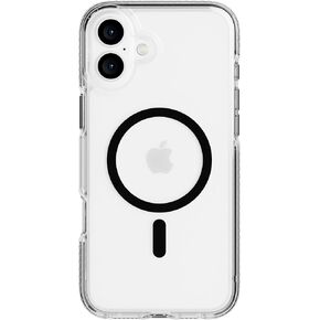 Tech21 EvoCrystal for iPhone 16 Pro - Compatible with MagSafe - Impact Protection Case 15x Military Standard Tested - in Black