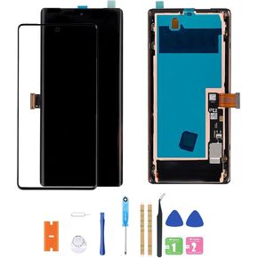 AMOLED Digital Display Compatible for Google Pixel 6 Pro GLUOG G8VOU 6.71" LCD Display Touch Screen Assembly with Tools(Support Fingerprint)