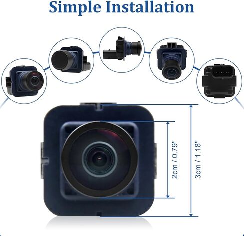 Backup Camera Rear View Camera Compatible with Ford F-150 2010-2014 Ford Mustang 2015-2020 Lincoln Mkc 2015-2019 Parking Park Assist Camera Replaces # EL3Z-19G490-D, BL3Z-19G490-B in Saudi Arabia