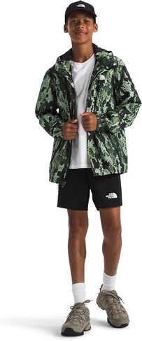 سترة مطر مضادة للماء للأولاد من THE NORTH FACE، مقاس TNF أسود 4، مقاس X-Large in Saudi Arabia
