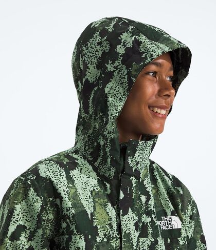 سترة مطر مضادة للماء للأولاد من THE NORTH FACE، مقاس TNF أسود 4، مقاس X-Large in Saudi Arabia