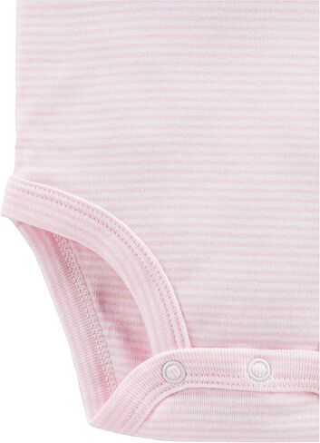 مجموعة Simple Joys من Carter's Baby للفتيات مكونة من 4 قطع وبنطلون ومريلة وقبعة in Kuwait