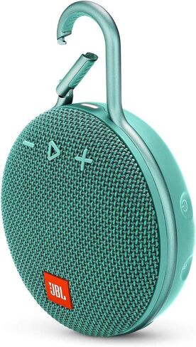 JBL CLIP 3 - Waterproof Portable Bluetooth Speaker - Teal (Renewed) in Saudi Arabia