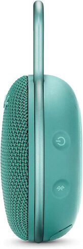 JBL CLIP 3 - Waterproof Portable Bluetooth Speaker - Teal (Renewed) in Saudi Arabia