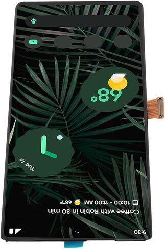 Screen Replacement Kit for Pixel 6 Pro 5G 8VOU GLUOG, Touch Display Digitizer Assembly Kit with Fingerprint Sensor, Phone Screen Replacement with Repair Tool in Saudi Arabia