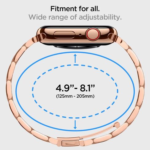 Spigen Modern Fit Designed for Apple Watch Band Series 10 42mm, 9/8/7 41mm, SE2/SE/6/5/4 40mm, 3/2/1 38mm in Saudi Arabia