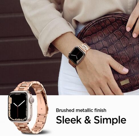 Spigen Modern Fit Designed for Apple Watch Band Series 10 42mm, 9/8/7 41mm, SE2/SE/6/5/4 40mm, 3/2/1 38mm in Saudi Arabia