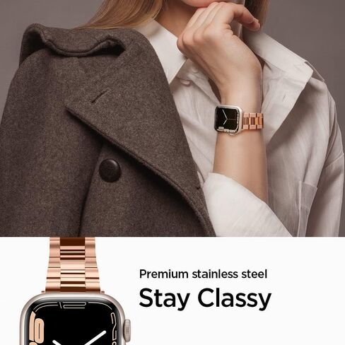 Spigen Modern Fit Designed for Apple Watch Band Series 10 42mm, 9/8/7 41mm, SE2/SE/6/5/4 40mm, 3/2/1 38mm in Saudi Arabia