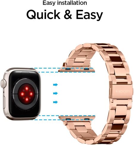 Spigen Modern Fit Designed for Apple Watch Band Series 10 42mm, 9/8/7 41mm, SE2/SE/6/5/4 40mm, 3/2/1 38mm in Saudi Arabia