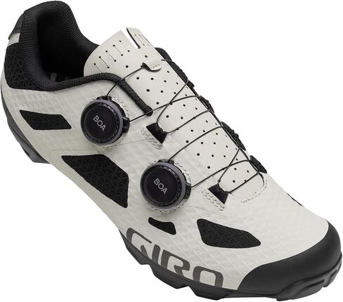 Giro Sector Men Clipless Mountain Bike Shoes - Light Sharkskin (2024), 44.5 White in Saudi Arabia