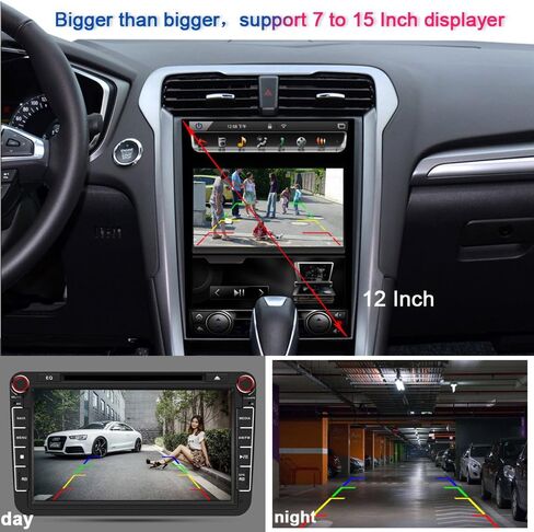 Vehicle Backup Camera, Waterproof Rear View License Plate Reverse Parking Camera for Impreza MK3 WRX Sedan/Outback/Forester/STi Sedan in Saudi Arabia