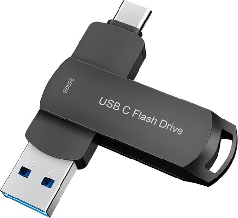 USB Flash Drive 64GB for Phone Photo Stick Thumb Drive USB C Memory Stick BEIMI External Storage Compatible Phone Pad Pro Android USB C and Computer Black DTY 64G in Kuwait
