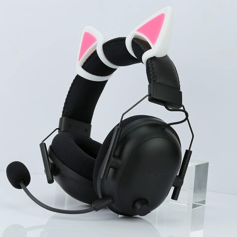 آذان القطط من LEFXMOPHY لسماعات Bose Sony Razer، Kitty Ear Pink تتوهج في الظلام in Kuwait