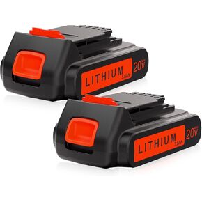 20V 3.5Ah Replacement Battery for Black and Decker 20v Lithium Battery LBXR20 LB20 LBX20 LBX2020 LST220, Compatible with Black & Decker 20V Battery for 20V Power+ Tools LCS1020 LDX20C