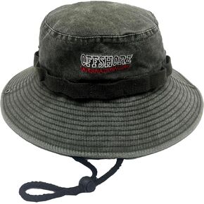 YOFARCHOY غسلها Boonie القبعات سفاري القبعات للرجال قبعة بحافة للرجال والنساء واسعة حافة قبعة الشمس قبعة الشاطئ قبعة الصيد in Kuwait