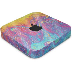 Glossy Glitter Skin Compatible with Apple Mac Mini M2 (2023) - Paint Currents - Premium 3M Vinyl Protective Decal Cover - Easy to Apply | Crafted in The USA by MightySkins