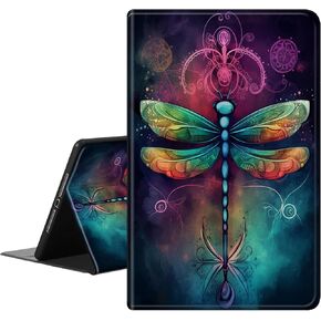 for Amazon Fire HD 10 Tablet Case with Auto Wake/Sleep Flexible-Angle Viewing Stand Ultra Thin Lightweight Hard Back Shell for Fire HD 10 Case for Women, Roses in The Rain