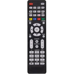 Backlit Universal TV Remote Control for Samsung,LG, Sony, Sharp, Vizio, Philips, Toshiba, Hitachi, Sanyo, JVC, TCL, Hisense, Vestel, Seiki, Insignia, Panasonic and Other Brands Smart TV Remote Control