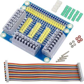 GPIO Expansion Board Raspberry Pi Shield for Raspberry PI 4B/3B GPIO Extension Board Multi-Function with Screw Accessories for Raspberry Pi 3/2 DIY Kit