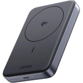 UGREEN Magsafe Portable Charger, Qi2 Certified Magnetic 15W Wireless Power Bank, 10000mAh 30W Fast Charging Battery Pack with USB-C for iPhone 16/16 Pro/16 Plus/15/15 Pro/14/13/12 Series