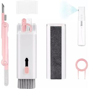 Multifunctional Computer Earbuds Tablet or Tablets Phone Screen and Ports Keyboard Cleaner Pen Brush Tool kit 7 in 1with keycap Puller