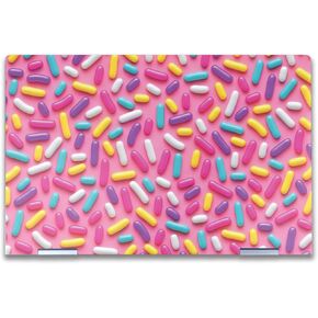 Laptop Skin Compatible with HP Envy x360 14" (2023) - Sprinkles - Premium 3M Vinyl Protective Wrap Decal Cover - Easy to Apply | Crafted in The USA by MightySkins