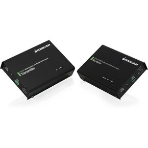 IOGEAR HDBaseT HDMI Extender Over Cat5e/6 - 4K (UHD) - Up To 230ft (1080P) 130ft (4K) - HDCP Compliant - True HD and DTS-HD Master Audio - GVE330