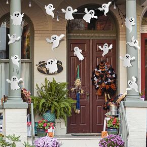 Halloween Wall Decor 3D Butterfly Skull Wall Stickers Halloween Decorations Skeleton Butterfly Black Wall Decals Designs Halloween Party Supplies for Gothic Home Window Door Wall Room Decor 12Pcs
