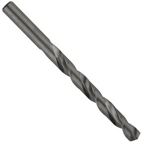 150ASP High-Speed Steel Jobber Length Drill Bit, Black Oxide Finish, Round Shank, 135 Degree Split Point, Letter Size K (Pack of 12)