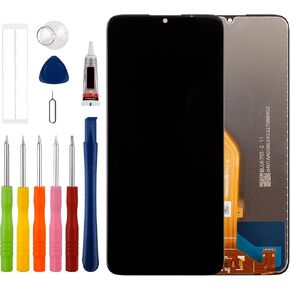 [New] Duotipa LCD Display Screen Digitizer Assembly Replacement for TCL 40 SE 40SE 6.75" with Technical Repair Tools Kit-Black.