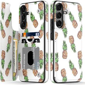 LETO for Samsung Galaxy A15 5G Wallet Case - Flip Folio Leather Cover - Card Holder, Kickstand - Fashionable Designs - Shockproof Protective Phone Case for Women and Girls - 6.5" - Black