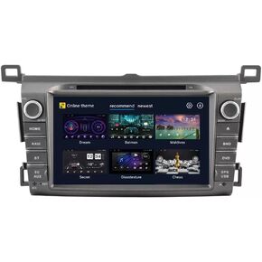 for Toyota RAV4 Radio 2013-2019 with Built-in DSP Wireless Carplay Android Auto with Backup Camera 8" IPS Touchscreen GPS Navigation Car Stereo Head Unit (8 INCE)