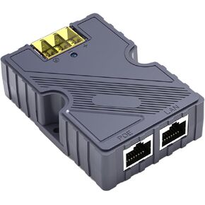 Starlink PoE Injector,150W GigE Passive PoE Injector, & ESD with 10/100/1000M High-Speed Network for Starlink Satellite Dishy V2/Starlink Gen 3