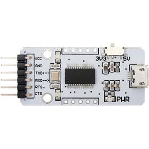 FT232RL USB to TTL Serial Adapter Conversion Module USB to uart Serial Communication Module Brush Board 3.3/5V Level Output migrated Template (MB).