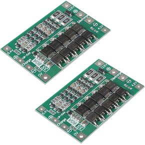 2PCS 3S 60A 12.6V 18650 Charger PCB BMS Protection Board Li-ion Lithium Battery Charger Protection Board Balance Charging Module for Drill Motor (3S 60A)