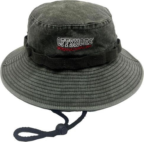 YOFARCHOY غسلها Boonie القبعات سفاري القبعات للرجال قبعة بحافة للرجال والنساء واسعة حافة قبعة الشمس قبعة الشاطئ قبعة الصيد in Kuwait