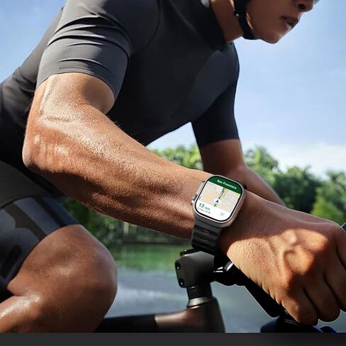 أحزمة Wepro الرياضية متوافقة مع Apple Watch Ultra 2/Ultra Band، متوافقة مع أحزمة ساعة Apple للرجال 49 مم 46 مم 45 مم 44 مم 42 مم، حزام سيليكون متين لسلسلة iWatch 10 9 8 7 6 5 4 SE 3 2 1 in Kuwait
