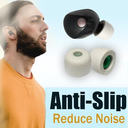 4 Pairs Silicone Eartips for Sony WF-1000XM5 Replacement Earbuds Tips for Sony WF-1000XM4 WF-1000XM3 WF-C500 WF WI XBA Series, Black in Kuwait