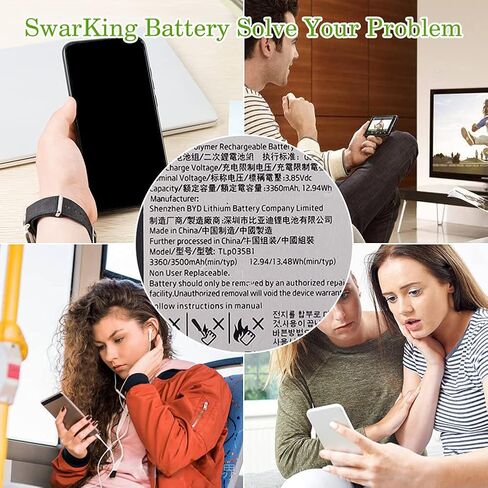 Replacement Battery Compatible with TLP035B1 BlackBerry Key2 Key 2 Two (BBF100-1 / BBF100-2) with Toolkit in Saudi Arabia