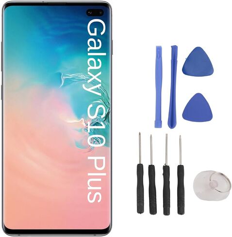 استبدال الشاشة العضوية لهاتف Galaxy S10 Plus، إطار Galaxy S10 Plus، مجموعة التحويل الرقمي مع أدوات إصلاح الإطار للهاتف الذكي Galaxy S10 Plus in Saudi Arabia