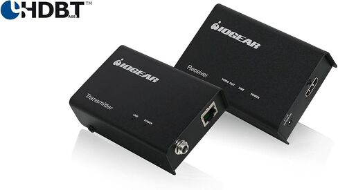 IOGEAR HDBaseT HDMI Extender Over Cat5e/6 - 4K (UHD) - Up To 230ft (1080P) 130ft (4K) - HDCP Compliant - True HD and DTS-HD Master Audio - GVE330 in Kuwait